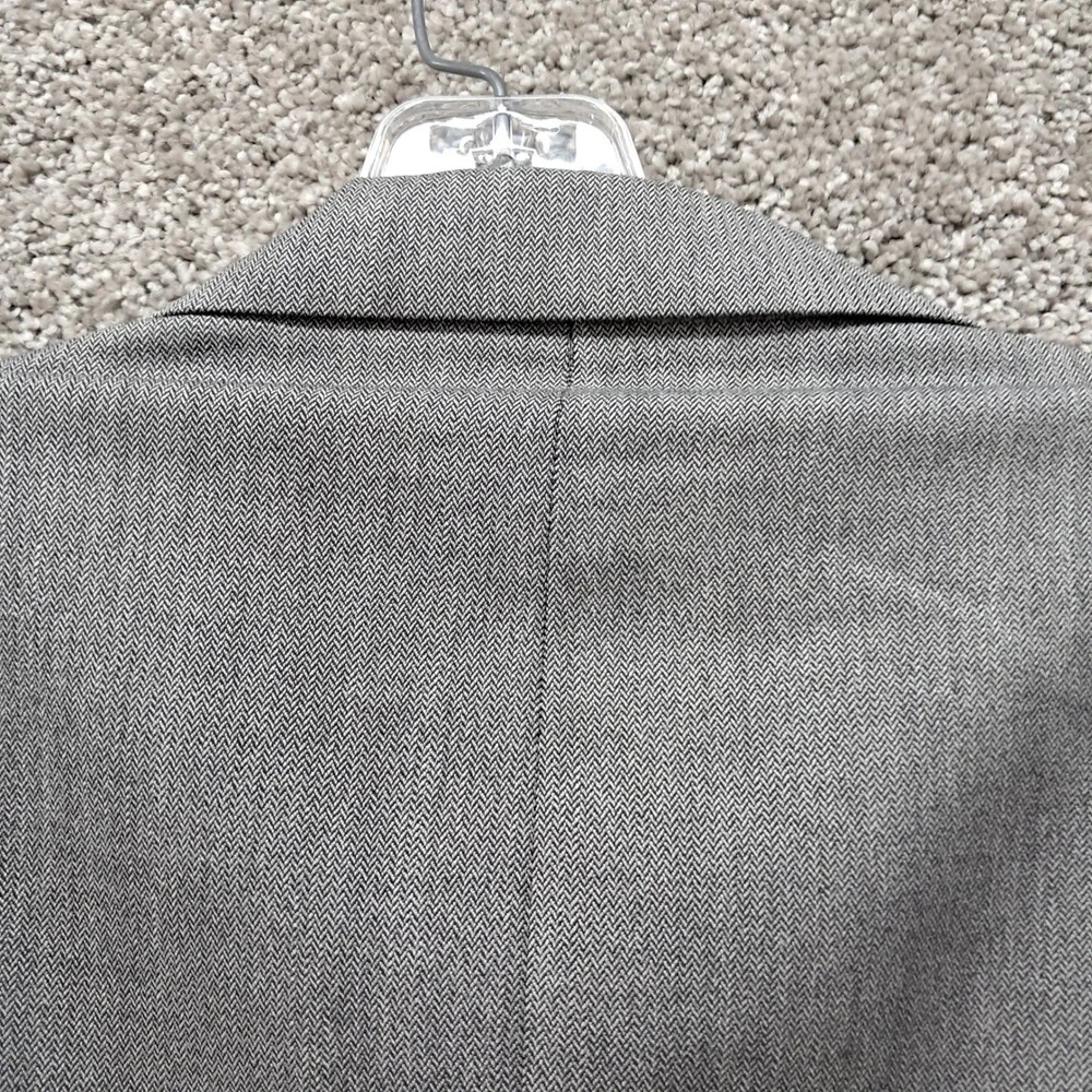 Jos.‎ A. Bank Mens Grey 100% Pure Wool 3-Button Blazer Sport Coat Jacket 42R